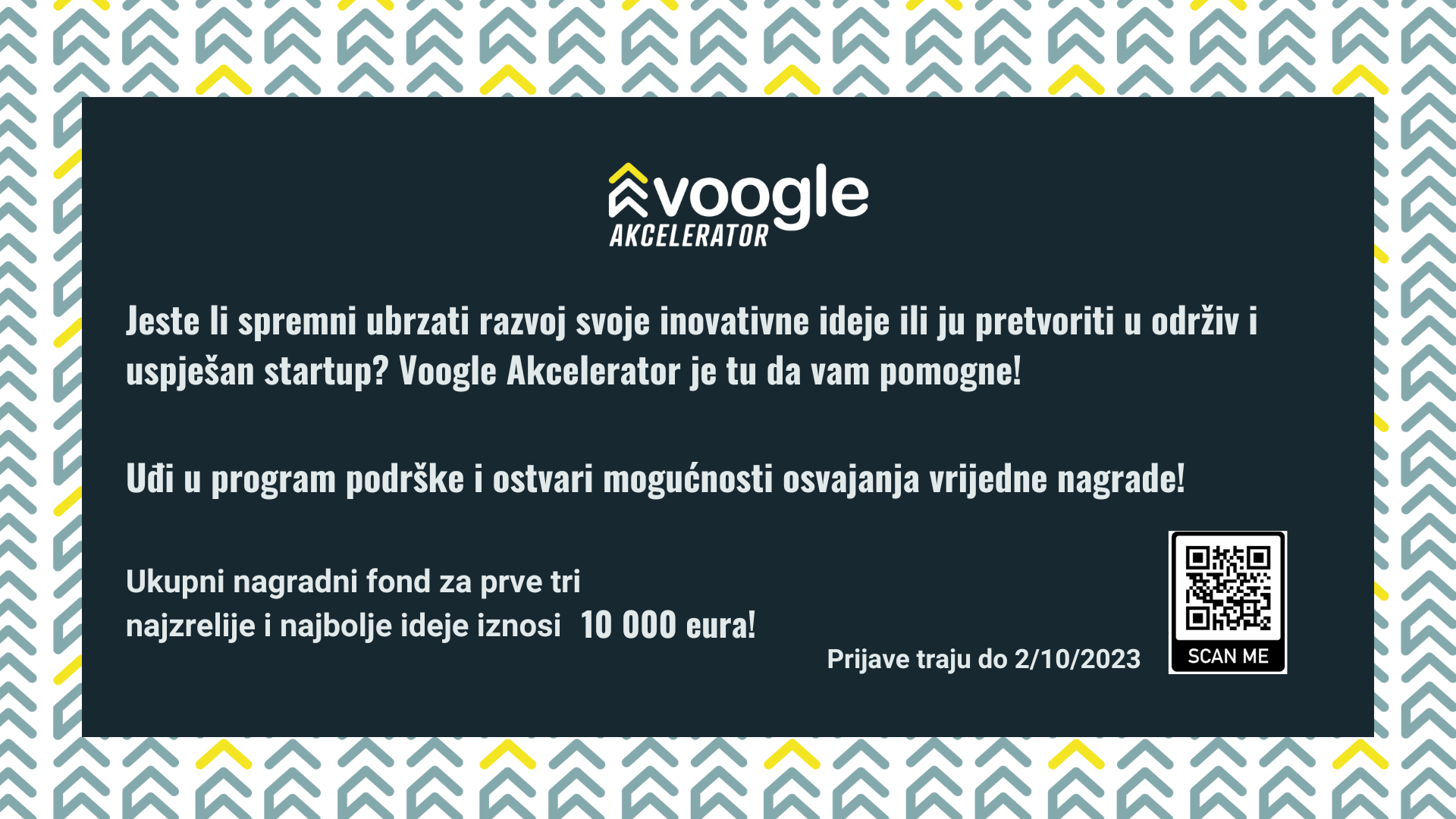 Počele prijave za Voogle akcelerator- program podrške inovativnim idejama