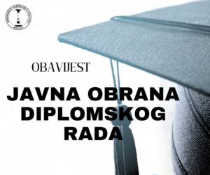 Javne obrane diplomskih radova