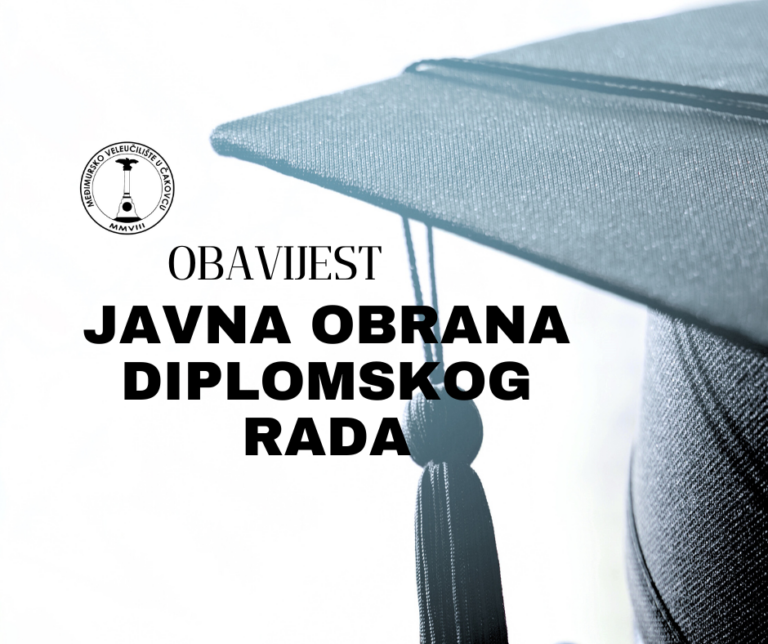 Javna obrana diplomskog rada new