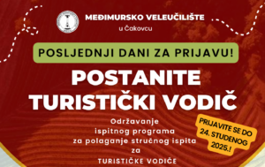 Posljednji poziv za prijavu - Turistički vodiči